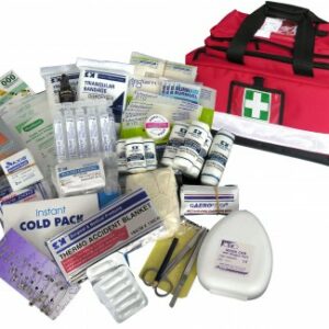 National Compliant First Aid Kit – Soft Pack 12 Red Bag