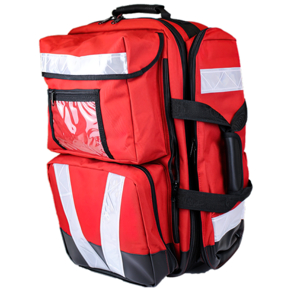 Red Trauma First Aid Backpack