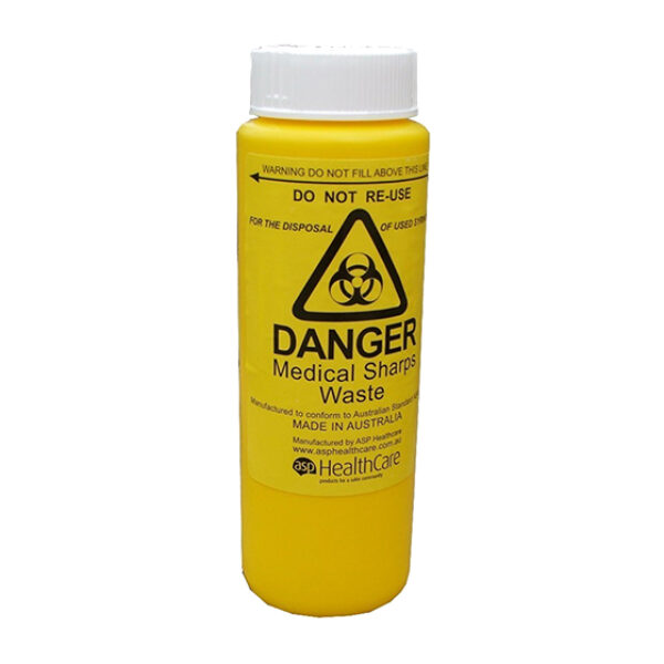 Sharps Disposal Container 250mL